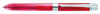 Pix multifunctional PENAC Ele-001, 2 culori + creion mecanic 0,5mm+2 radiere+mine 0,5 mm - roz