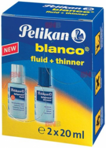 SET FLUID CORECTOR + SOLVENT 2X20ML