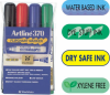 Flipchart marker artline 370 - dry safe ink, corp