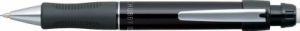 Creion mecanic PENAC Chubby 11, rubber grip, 0.7mm, con metalic, corp alb - accesorii verzi