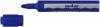 Flipchart marker varf rotund, corp plastic, MOLIN - albastru