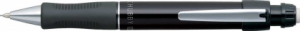 Creion mecanic PENAC Chubby 11, rubber grip, 1.3mm, con metalic, corp alb - accesorii albastre