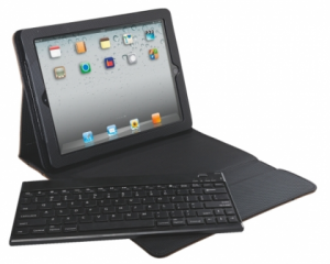 Carcasa LEITZ Complete Tech Grip, cu capac si tastatura pentru iPad Gen 3/4 /iPad 2, QWERTY - negru