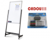 Flipchart magnetic standard duo bbnu 70x100 cm + cadou!!! (set 4