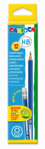 Creion HB, cu radiera, CARIOCA