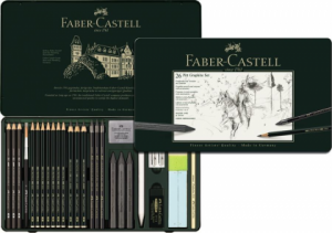 Set Pitt Monochrome Grafit 26 Buc Faber-Castell