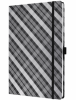 Caiet lux cu elastic, coperti rigide, a4(177 x 260mm), 97 file,