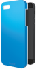 Carcasa leitz complete wow, pentru iphone 5/5s - albastru metalizat