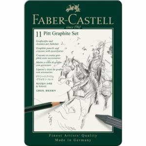 Set Pitt Monochrome Grafit 11 Buc Faber-Castell