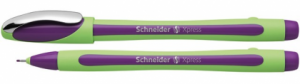 Liner SCHNEIDER Xpress, rubber grip, varf fetru 0.8mm - violet