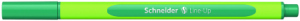 Liner SCHNEIDER Line-Up, rubber grip, varf fetru 0.4mm - verde nautic