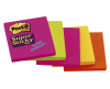 Notes autoadeziv post-it super sticky 76x76 mm, 5 culori neon/set