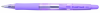 Pix penac sleek touch, rubber grip, 1.0mm, accesorii violet pastel -