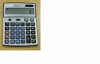 Calculator 14 dig. cu tasta de verificare  si corectare pas cu pas, cu carcasa argintie , T2000