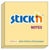 Notes autoadeziv 76 x  76 mm, 100 file, Stick"n - portocaliu pastel
