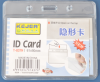 Buzunar pvc, pentru id carduri,  90 x  61mm, orizontal, 10 buc/set,