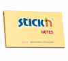 Notes autoadeziv 76 x 127 mm, 100 file, stick"n - portocaliu pastel