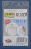 Buzunar pvc, pentru id carduri,  61 x  90mm, vertical, 10 buc/set,