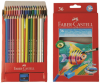 Creioane colorate acuarela 36 buc + pensula
