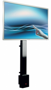 Suport vertical de perete pentru monitor Focus touch 55"-70", electric, SMIT