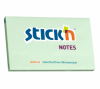 Notes autoadeziv 76 x 127 mm, 100 file, stick"n - verde pastel