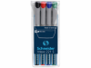 Universal non-permanent marker schneider maxx 221 s, varf 0.4mm, 4