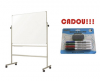 Tabla magnetica smart pe stand mobil 120x180 cm (calitate premium 3