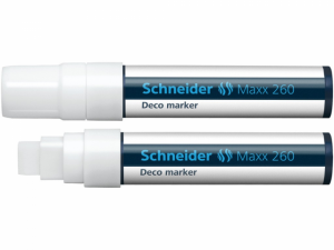 DECO MARKER SCHNEIDER MAXX 260 (creta lichita), varf tesit 2-15 mm