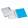 Mapa sortare A4, 6 separatoare, carton color, coperta PP cu buzunar de prezentare, Avanti - albastru