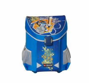 Ghiozdan scoala Easy, LEGO Core Line - design bleu Nexo Knights