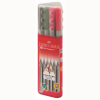 Liner 0.4 mm grip set 10 faber-castell