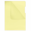 Mapa "l" pentru documente a4, 180 microni, 100/set, donau - galben
