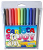 Markere carioca joy, varf 2 mm, 12