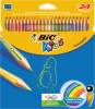 Creioane colorate bic tropicolors 2, 24