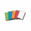 Caiet A5, 72 file - 90g/mp, coperta PP transparent color, AURORA Adoc - dictando