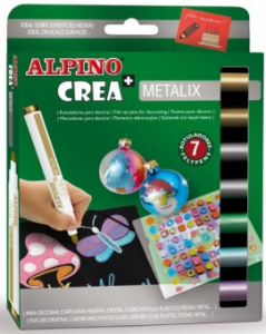 Set ALPINO Crea + METALIX - carioca