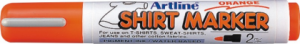 T-Shirt marker ARTLINE, corp plastic, varf rotund 2.0mm - portocaliu pastel