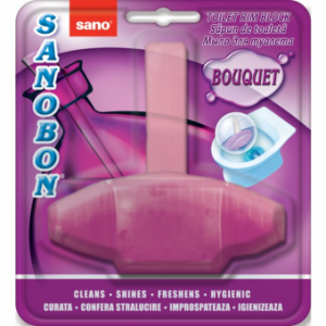 Odorizant solid pentru vasul toaletei/1000 utilizari - Bouquet