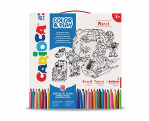 Set articole creative CARIOCA Color & Play - Planet