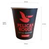 Pelican rouge pahare carton 8 oz bax 1000 buc