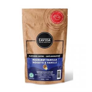 Zavida Hazelnut Vanilla cafea boabe cu alune de padure si vanilie 340g
