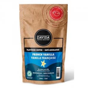 Zavida French Vanilla cafea boabe 340g