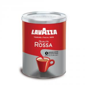 Lavazza Qualita Rossa cafea macinata cutie metalica 250g