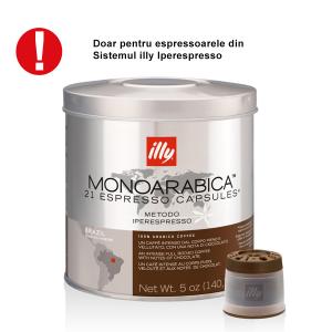 Illy Iperespresso MonoArabica Brazilia capsule 21 buc