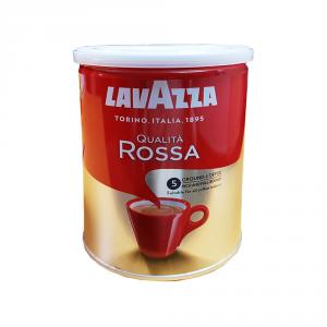 Lavazza Qualita Rossa cafea macinata cutie metalica 250gr