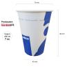 Siba 7oz pahare carton lavazza set 50 buc