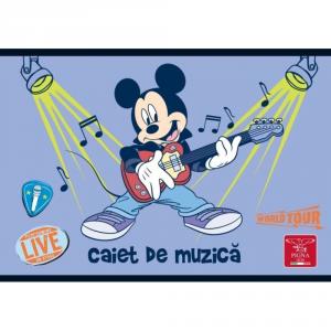 Caiet Muzica 24F Licente Mickey Mouse