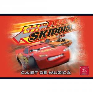 Caiet Muzica 24F Licente Cars