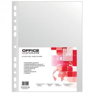 Folie protectie transparenta A4, 40 microni, 100/set, OFFICE PRODUCTS