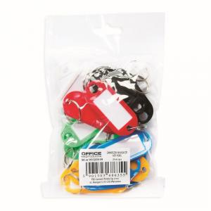 Etichete pentru chei, 20 buc / set, culori asortate OFFICE PRODUCTS